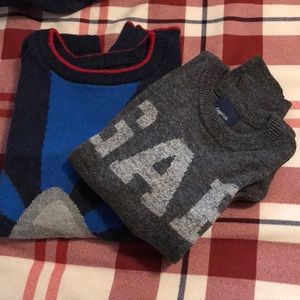 Gap sweaters  6-7 years old and 10 years